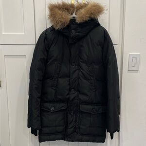 Mackage Bryan Down Filled Men’s Black Parka Size 38